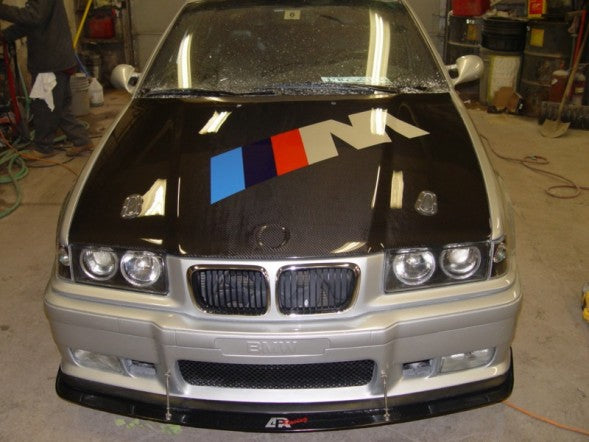 Carbon Fiber Front Wind Splitter-BMW E36 M3