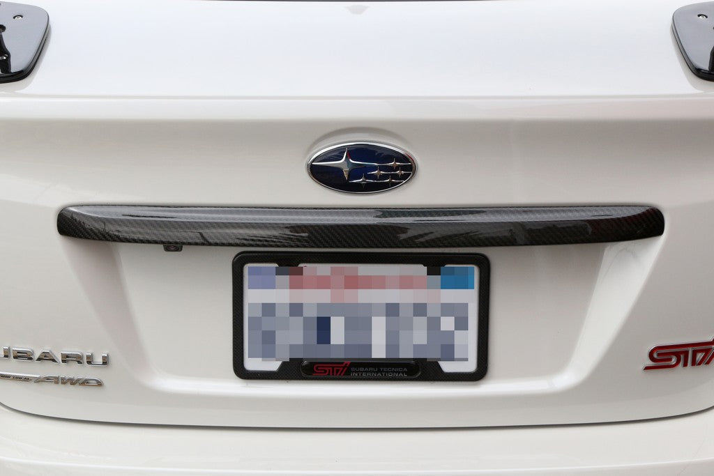 Carbon Fiber Trunk Garnish - Subaru WRX/ STI 2015-2021