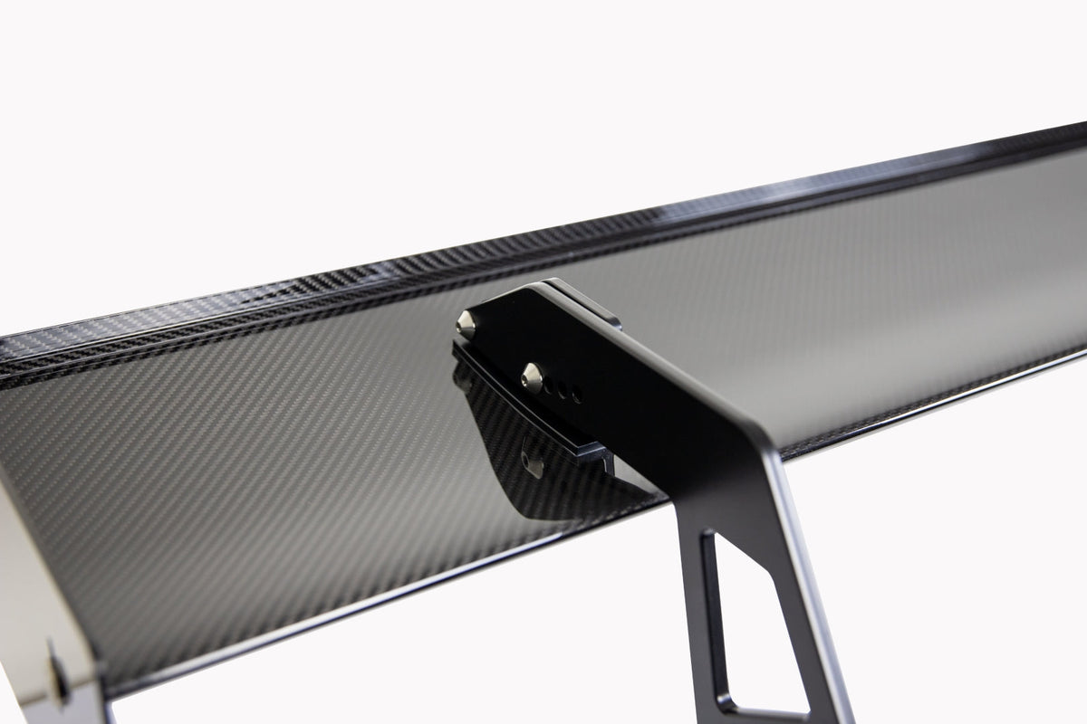 GT-250 Carbon Fiber Swan Neck Wing-Honda FK8 Civic Type R 2017 - 2021