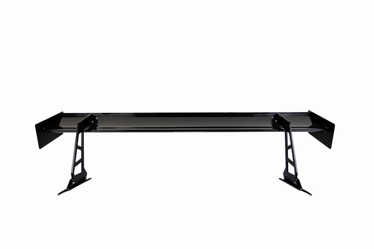 GT-250 Carbon Fiber Swan Neck Wing-Honda FK8 Civic Type R 2017 - 2021