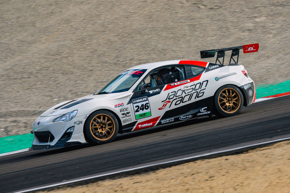 GT-250 Carbon Fiber Adjustable Wing w. 11" Pedestals Set - 2013-2021 Scion FRS / Toyota GT86/ Subaru BRZ