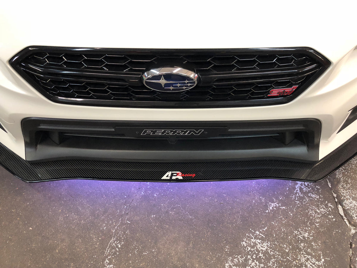 Carbon Fiber Wind Splitter w/ Rods -Subaru WRX/ STI 2018-2021 (With NO Lip)