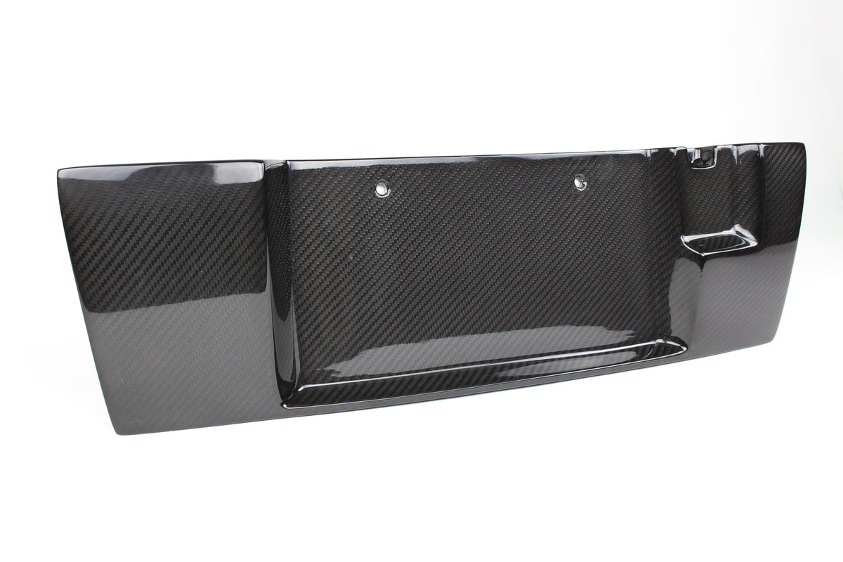 Carbon Fiber License Plate Backing- 2012-2016 Nissan R35 GTR