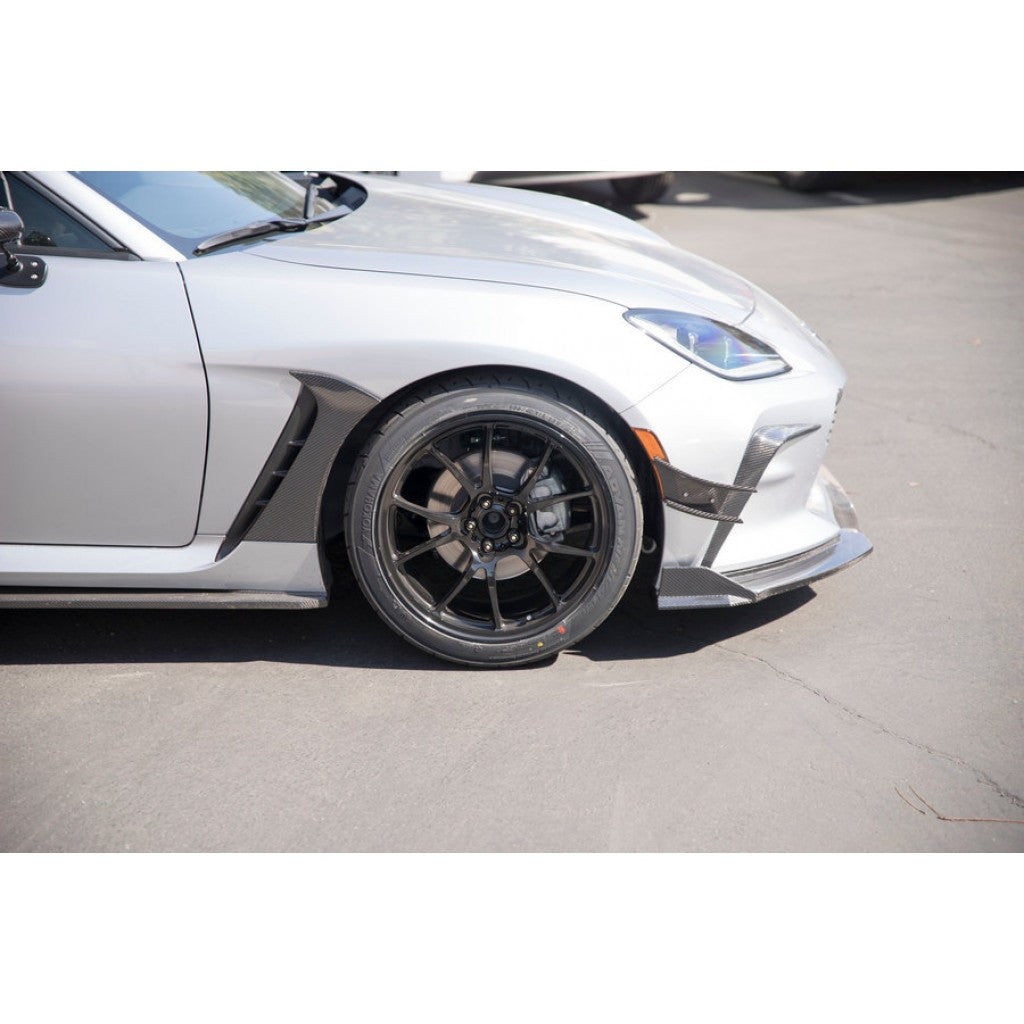 Carbon Fiber Front Bumper Canards- 2022+ Toyota GR86