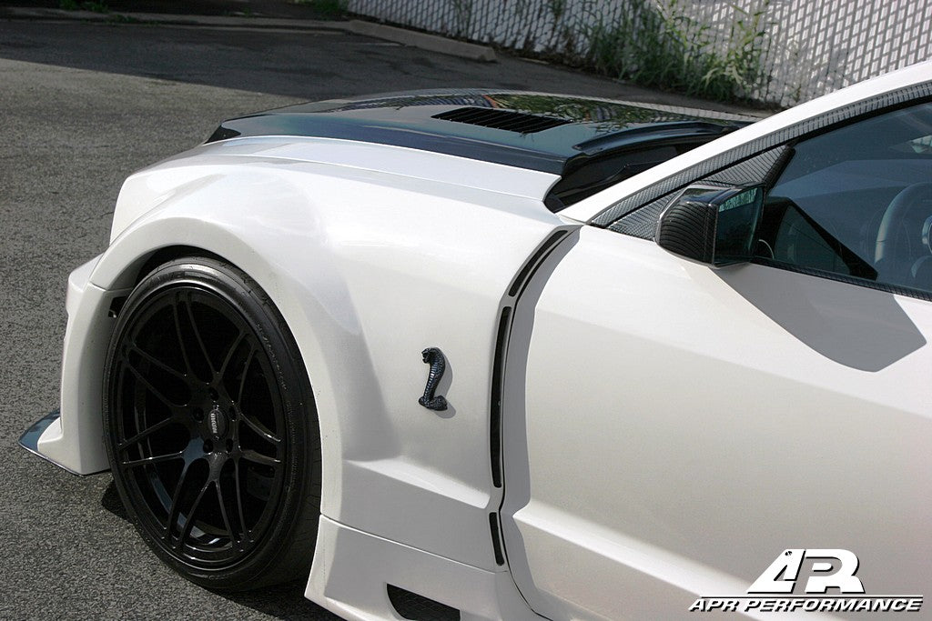 GT500 / GT500KR Widebody Aerodynamic Kit - 2007-2009 Ford S197 Mustang