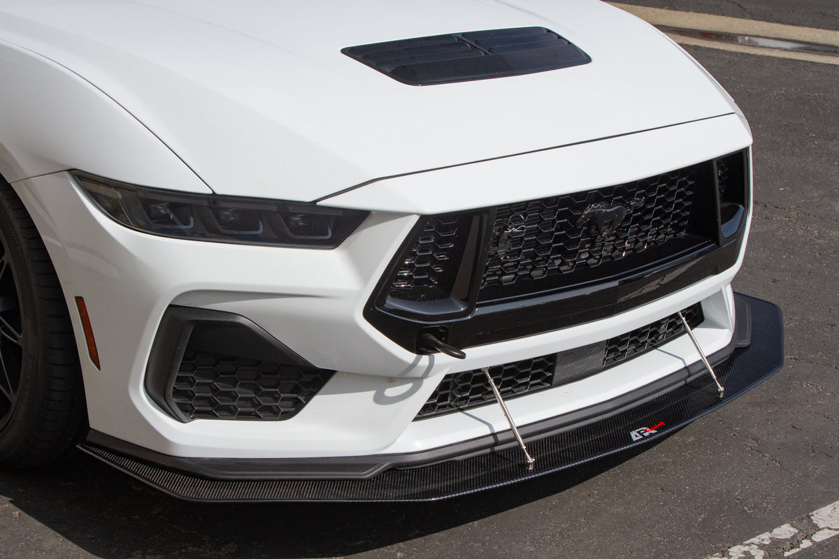 Carbon Fiber Front Wind Splitter - Ford S650 Mustang GT Performance Package 2024 - Current
