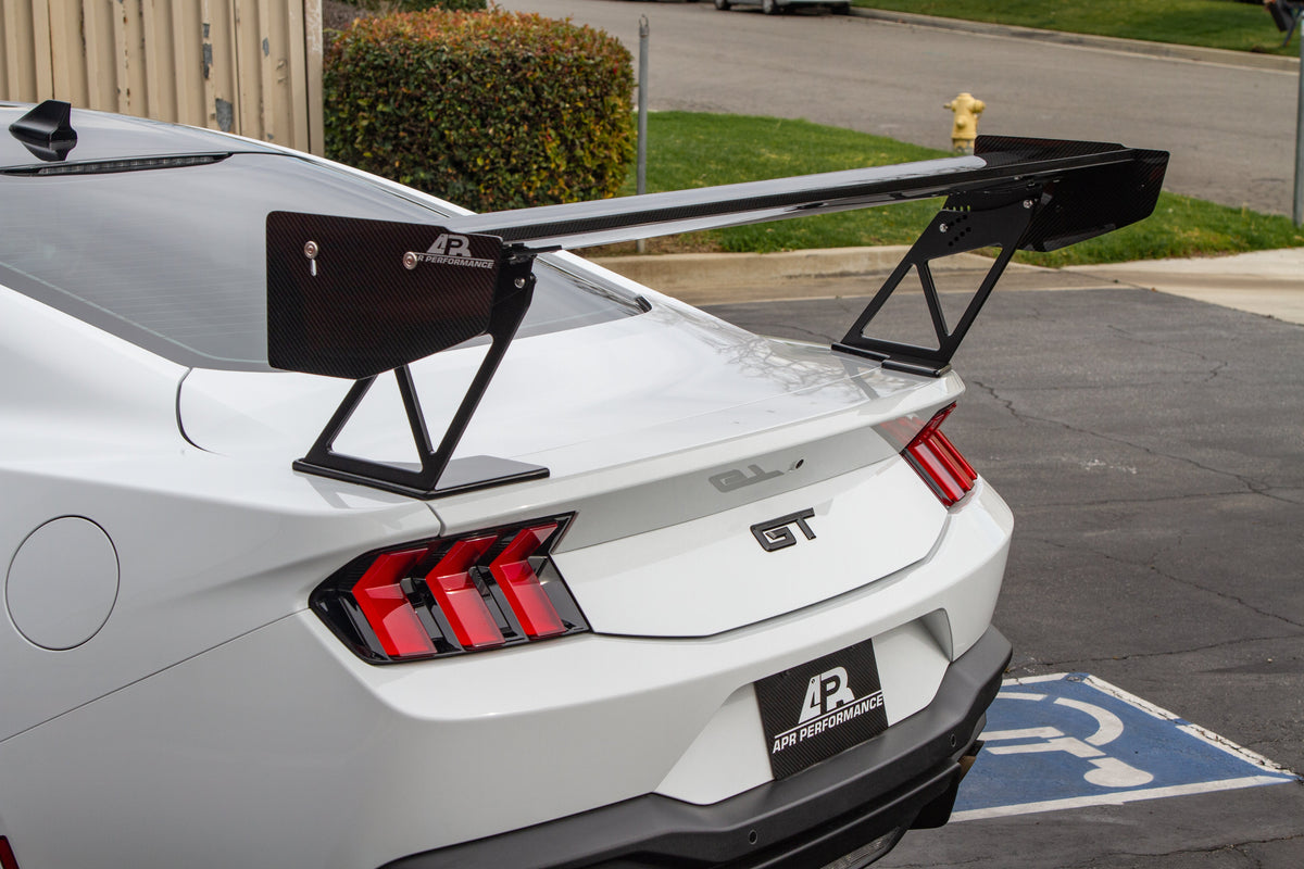 GT-250 Carbon Fiber Adjustable Wing - Ford S650 Mustang 2024 - Current