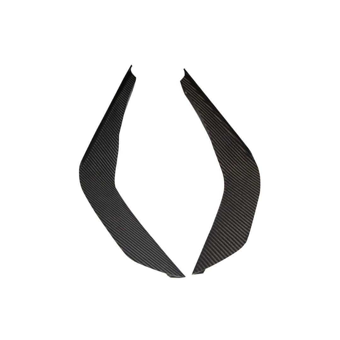 Carbon Fiber Front Bumper Canards - Ford S650 Mustang GT 2024 - Current