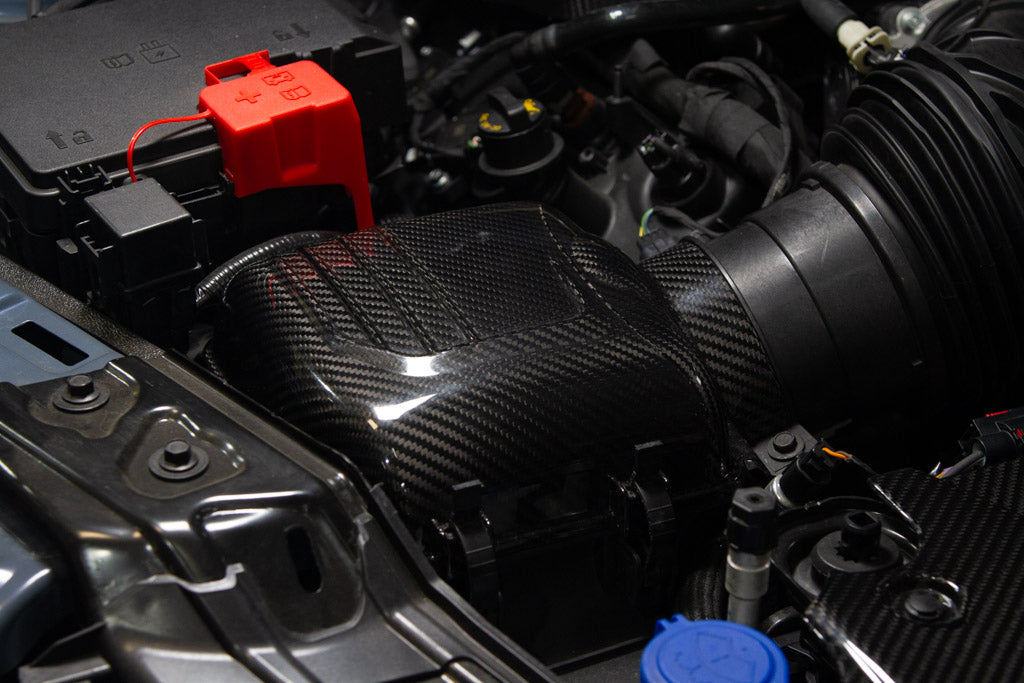 Carbon Fiber Intake Box Top Cover - Ford S650 Mustang Dark Horse 2024 - Current