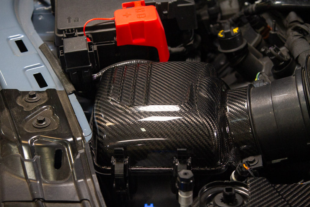 Carbon Fiber Intake Box Top Cover - Ford S650 Mustang Dark Horse 2024 - Current