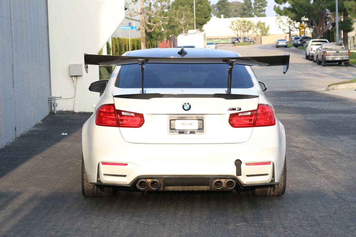 GTC300 Carbon Fiber Adjustable Wing-BMW F80 M3
