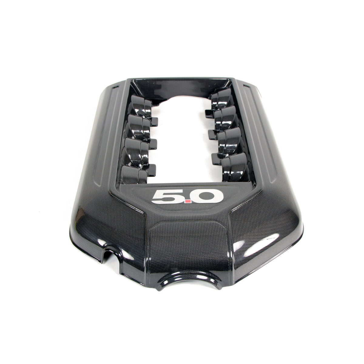 Carbon Fiber Engine Plenum Cover-Ford Mustang GT 5.0 2011-2014 (Manual Trans)