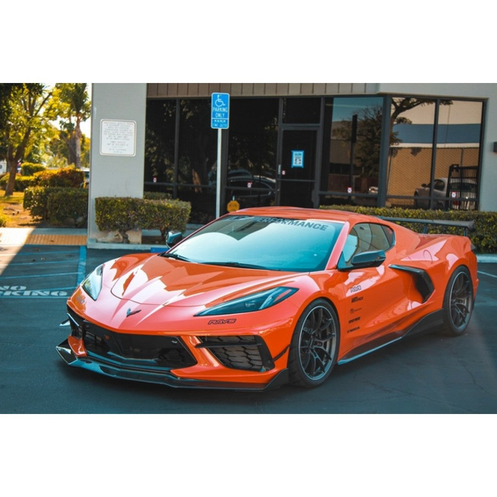 Carbon Fiber Side Rocker Extensions/ Side Skirts- Chevrolet C8 Corvette