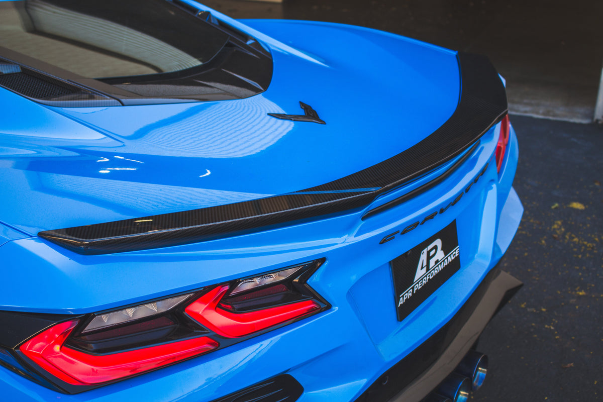 Carbon Fiber Rear Spoiler Delete - Chevrolet Corvette C8 Z06/E-ray/ZR1/ Grand Sport