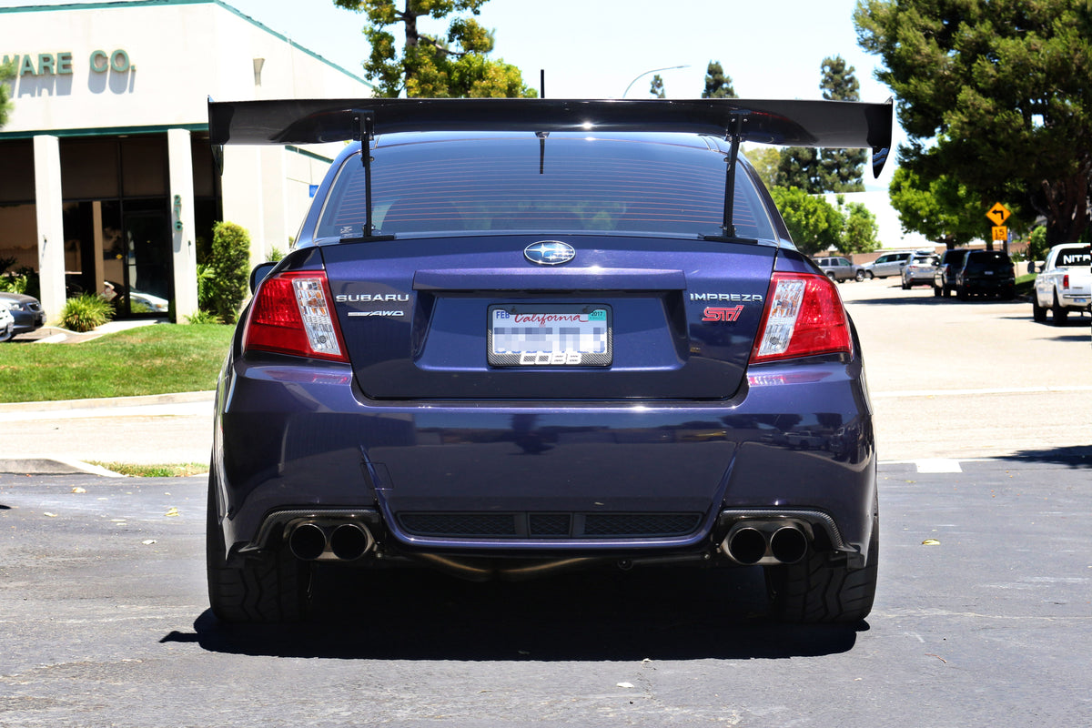 GTC-300 67" Carbon Fiber Adjustable Wing- 2011-2014 Subaru STI