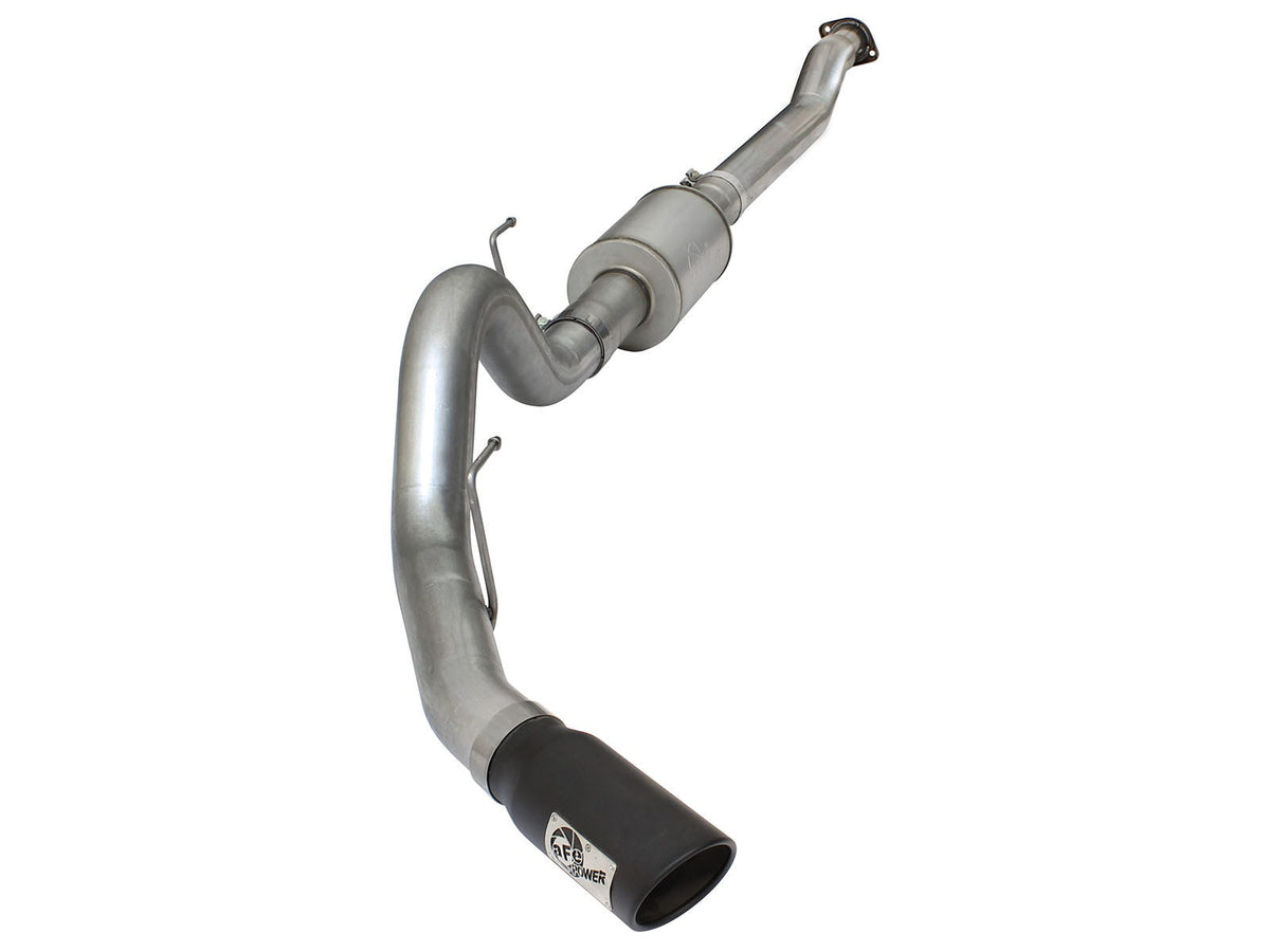 aFe Power ATLAS 4 IN Aluminized Steel Cat-Back Exhaust System — Ford F-150 15-20 V6-2.7L/3.5L (tt) — 49-03069-B