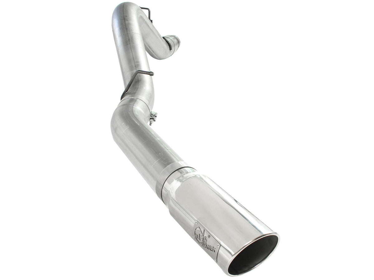 aFe Power ATLAS 5 IN Aluminized Steel DPF-Back Exhaust System — GM Diesel Trucks 11-16 V8-6.6L (td) LML — 49-04041-P