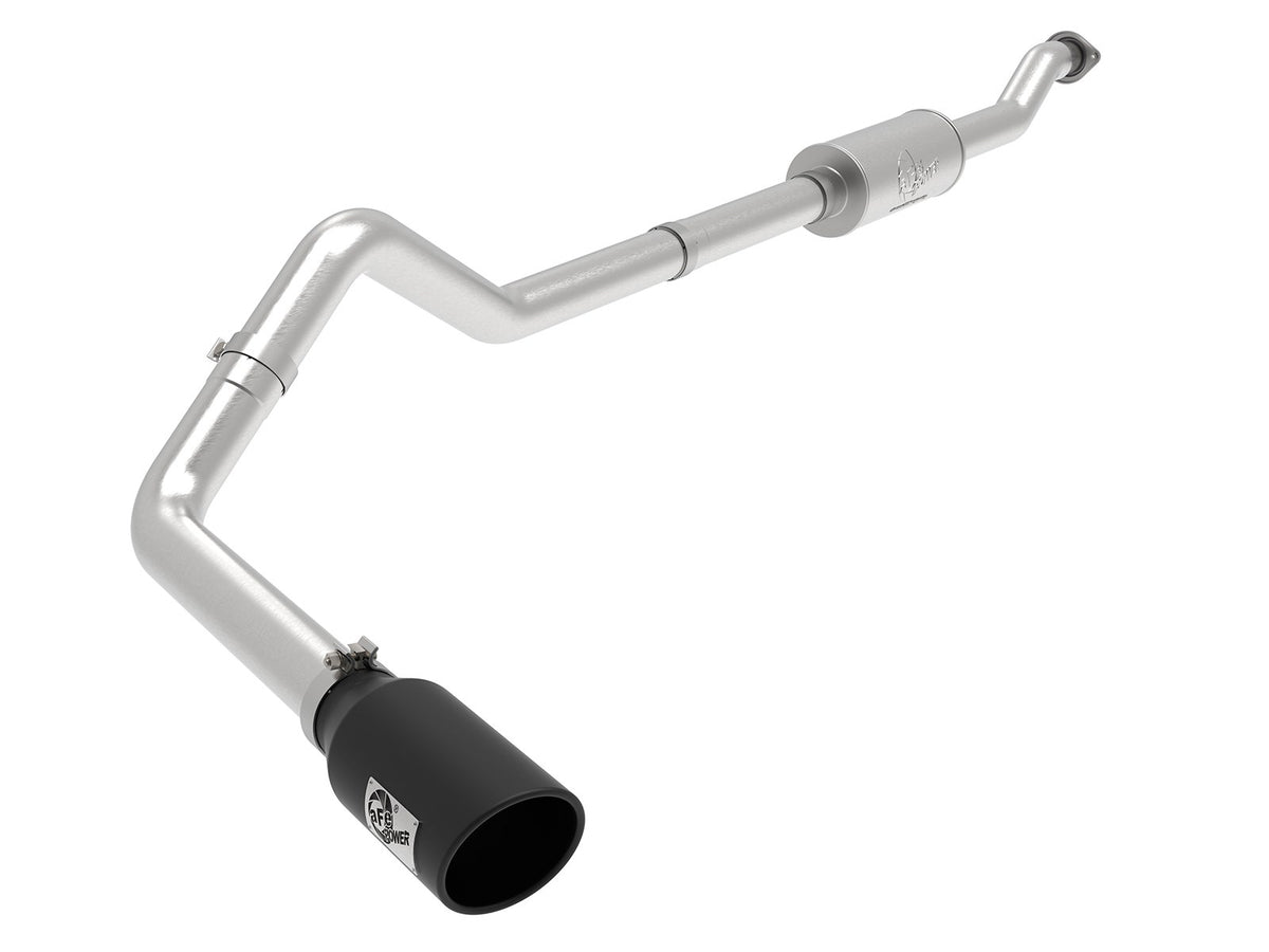 aFe Power Vulcan Series 3-1/2 IN 304 Stainless Steel Cat-Back Exhaust System — Ford Transit Models 15-19 V6-3.5L (tt) — 49-33112-B
