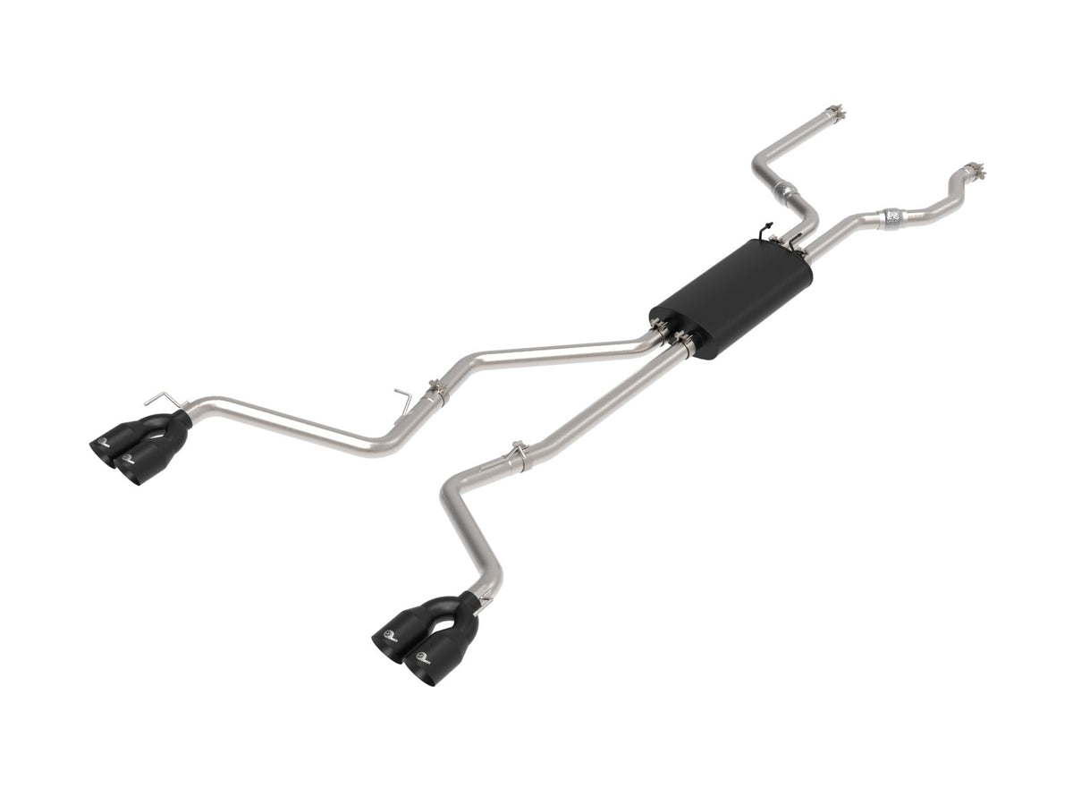 aFe Power MACH Force-Xp 2-1/2 IN 304 Stainless Steel Cat-Back Exhaust System — Ford Explorer ST 20-26 V6-3.0L (tt) — 49-33139-B