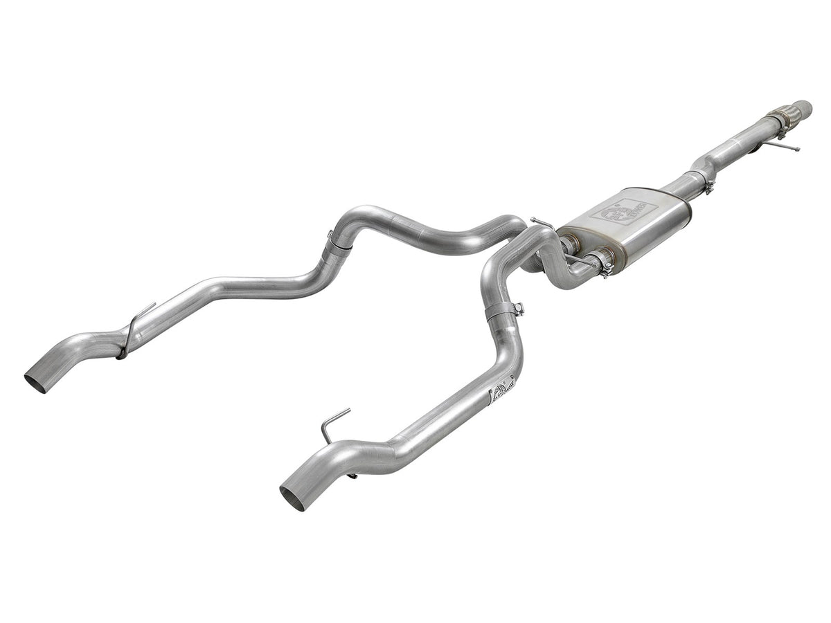 aFe Power Vulcan Series 304 Stainless Steel Cat-Back Exhaust System w/o Tip — GM Silverado/Sierra 1500 19-26 V8-6.2L — 49-34101