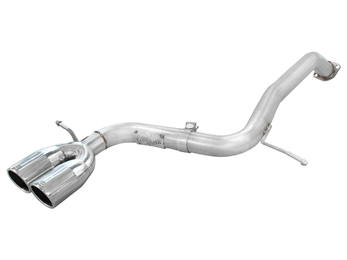 aFe Power Takeda 2-1/2 IN 304 Stainless Steel Axle-Back Exhaust Systems — Scion xB 08-14 L4-2.4L — 49-36018