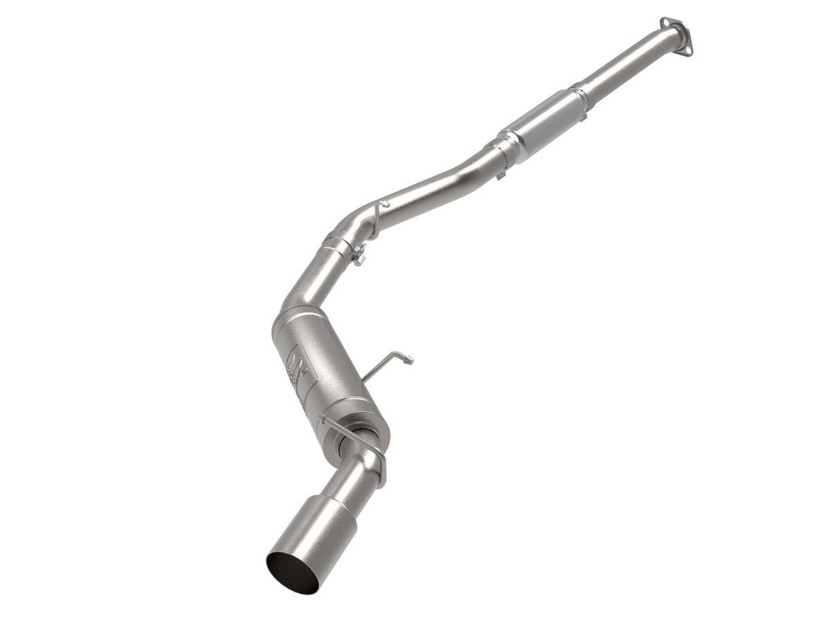 aFe Power Takeda 3 IN 304 Stainless Steel Cat-Back Exhaust System w/ Brushed Tip — Toyota GR86/FR-S/BRZ 13-26 H4-2.0L/2.4L — 49-36057-H