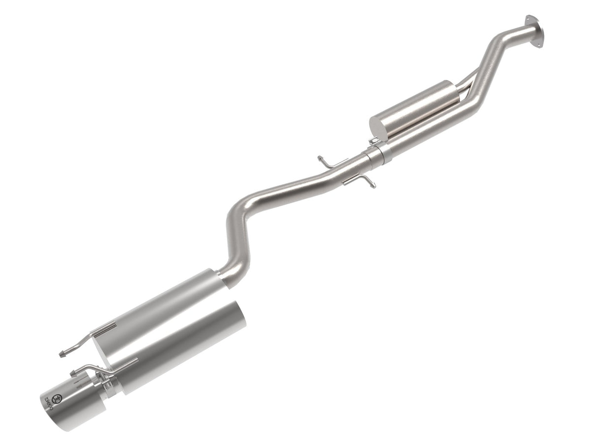 aFe Power Takeda 2-1/2 IN 304 Stainless Steel Cat-Back Exhaust System w/ Polished Tip — Lexus IS300 01-05 L6-3.0L — 49-36058-P
