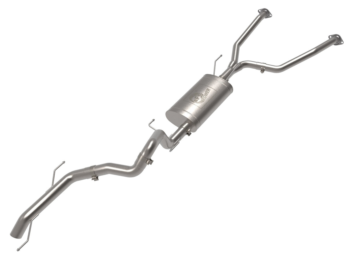 aFe Power Vulcan Series 2-1/2 IN to 3 IN Stainless Steel Cat-Back Hi-Tuck Exhaust System — Toyota Sequoia 23-26 V6-3.4L (tt) — 49-36069