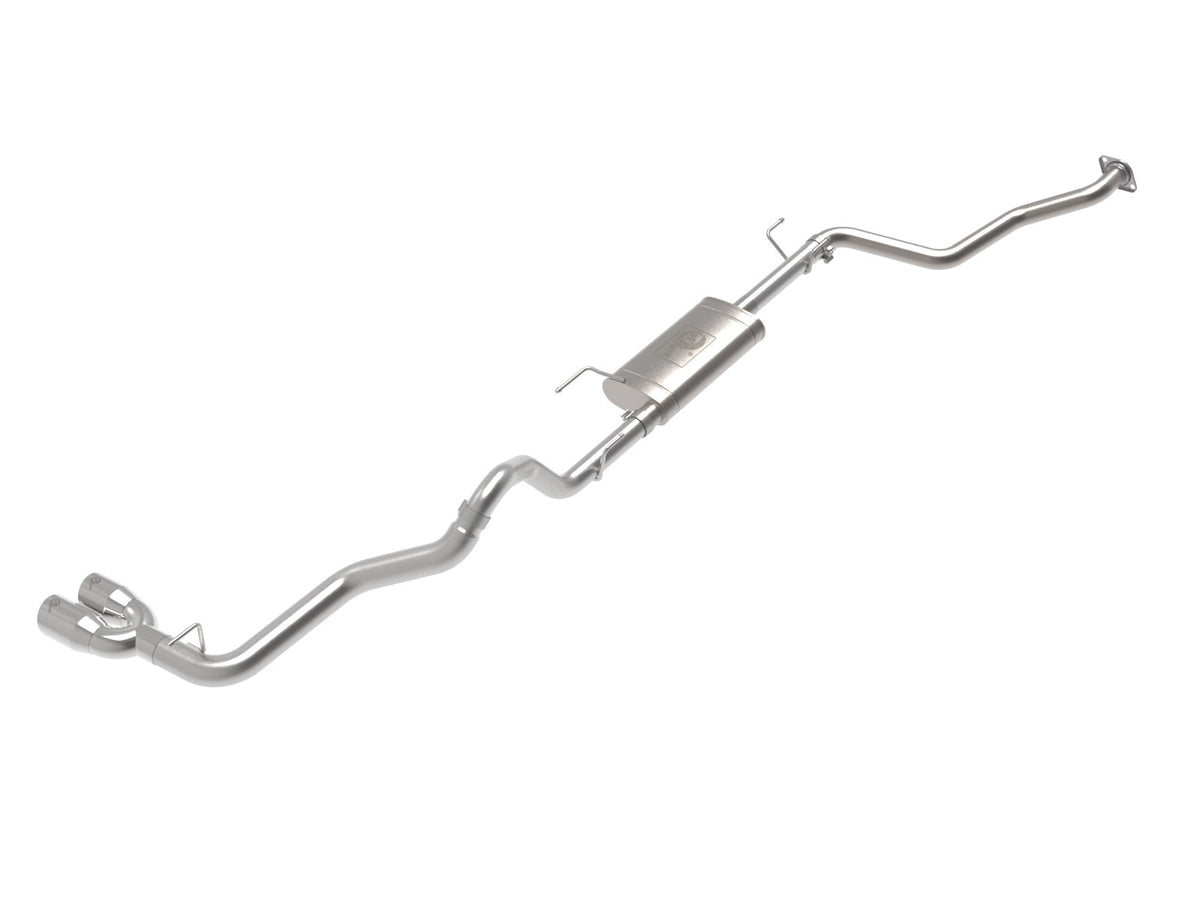 aFe Power Vulcan Series 2-1/2 IN to 3 IN 304 Stainless Steel Cat-Back Exhaust System w/ Polished Tip — Toyota Tacoma 24-26 L4-2.4L (t) — 49-36074-P