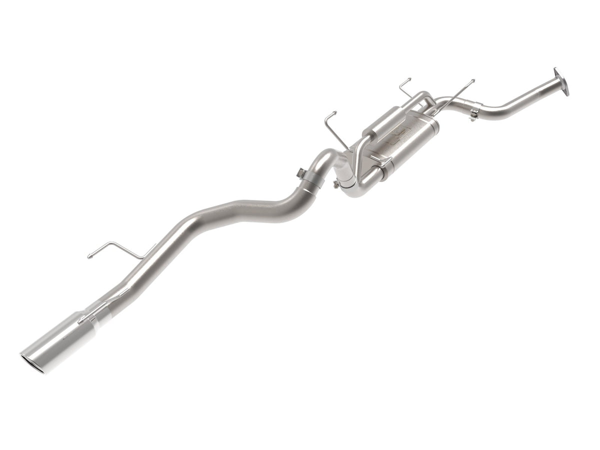 aFe Power Vulcan Series 2-1/2 IN to 3 IN 304 Stainless Steel Cat-Back Exhaust System w/ Polished Tip — Toyota 4Runner 25-26 L4-2.4L (t) — 49-36080-P