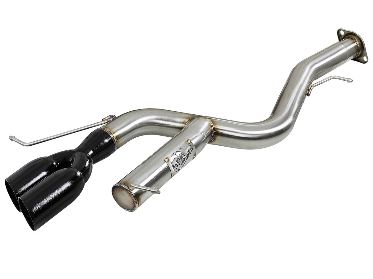 aFe Power MACH Force-Xp 3 IN 304 Stainless Steel Axle-Back Exhaust System — BMW 135i (E82/88) 08-13 L6-3.0L (t) N54/N55 — 49-36302-B