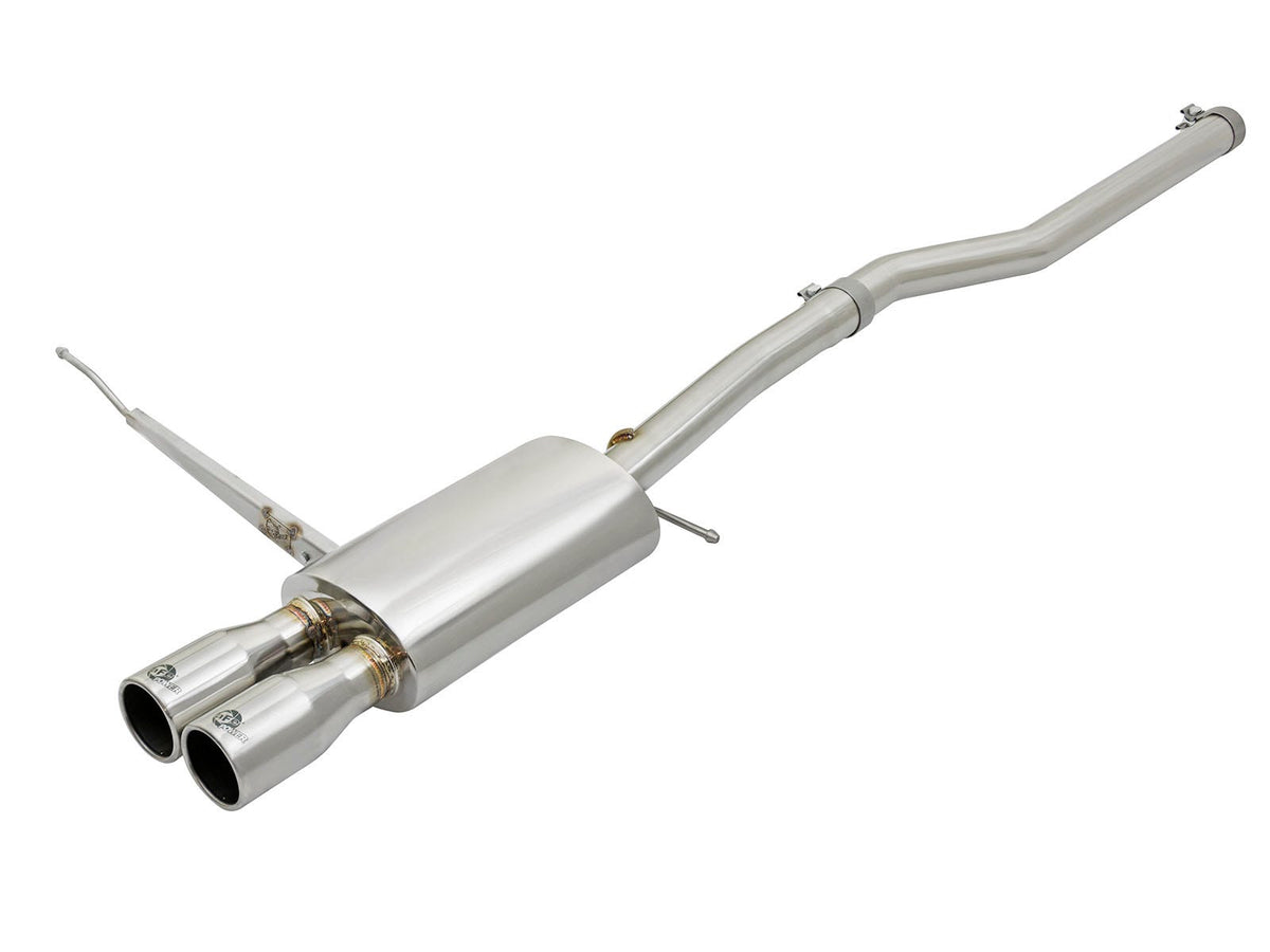 aFe Power MACH Force-Xp 2-1/2 IN 304 Stainless Steel Cat-Back Exhaust System — MINI Cooper S (F56/57) 15-24 L4-2.0L (t) B46 — 49-36331-P