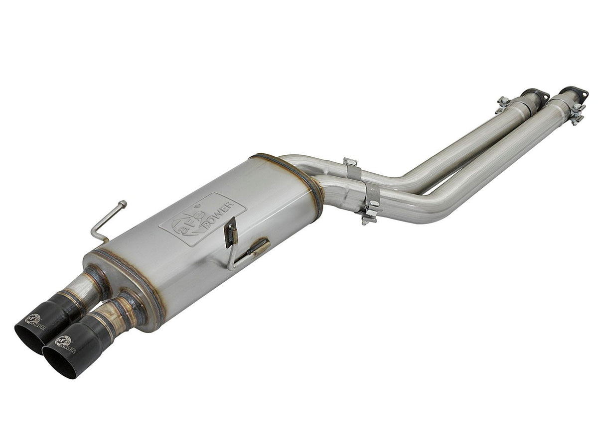 aFe Power MACH Force-Xp 304 Stainless Steel Cat-Back Exhaust System — BMW M3 (E36) 96-99 L6-3.2L S52 — 49-36332-B