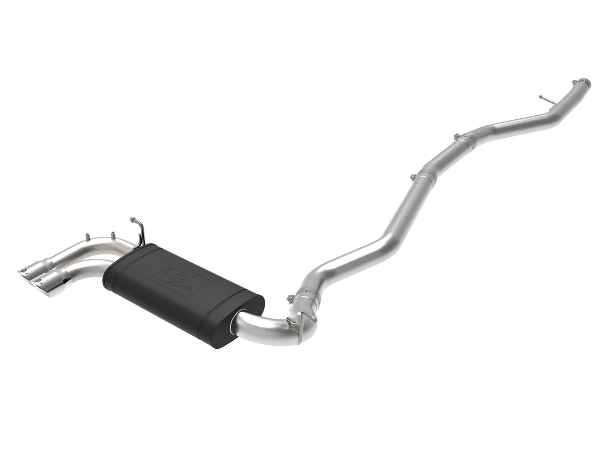 aFe Power MACH Force-Xp 3 IN to 2-1/4 IN 304 Stainless Steel Cat-Back Exhaust System — BMW 228i (F22/23) 14-16 L4-2.0L (t) N20 — 49-36345-P
