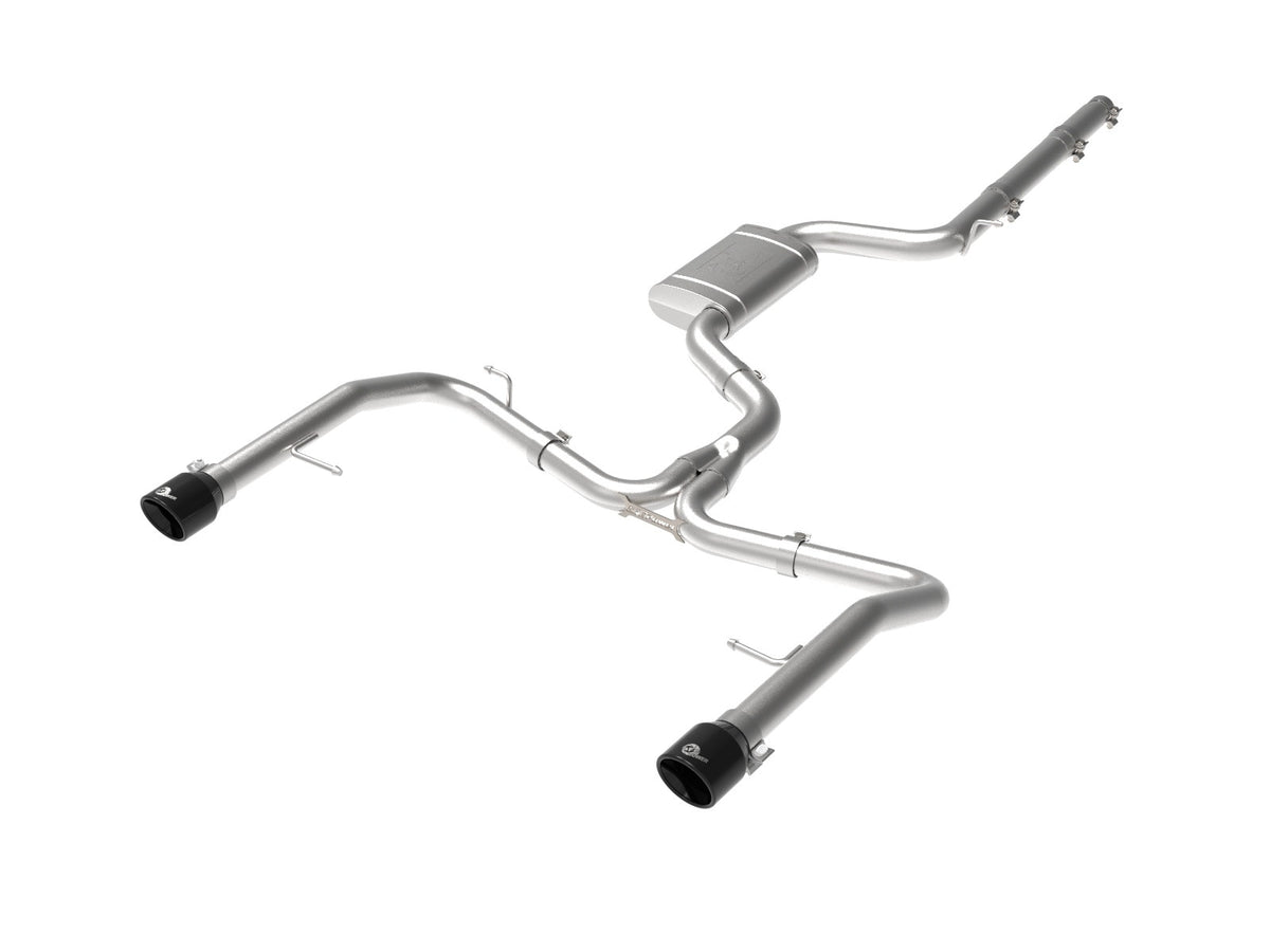 aFe Power MACH Force-Xp 3 IN to 2-1/2 IN 304 Stainless Steel Cat-Back Exhaust System — Volkswagen Jetta GLI (MKVII) 19-21 L4-2.0L (t) — 49-36432-B