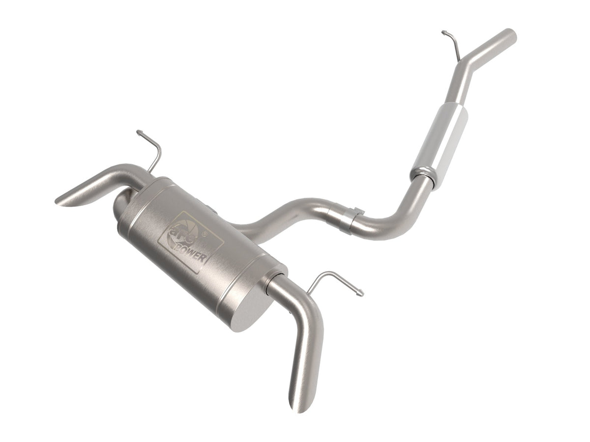 aFe Power MACH Force-Xp 2-1/2 IN 304 Stainless Steel Cat-Back Exhaust System — Audi Q3 19-25 L4-2.0L (t) — 49-36444-1