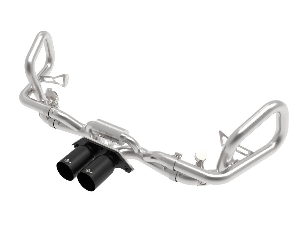 aFe Power MACH Force-Xp 2-1/2 IN to 2 IN 304 Stainless Steel Cat-Back Exhaust System — Porsche 911 GT3 14-19 H6-3.8L/4.0L — 49-36450-B