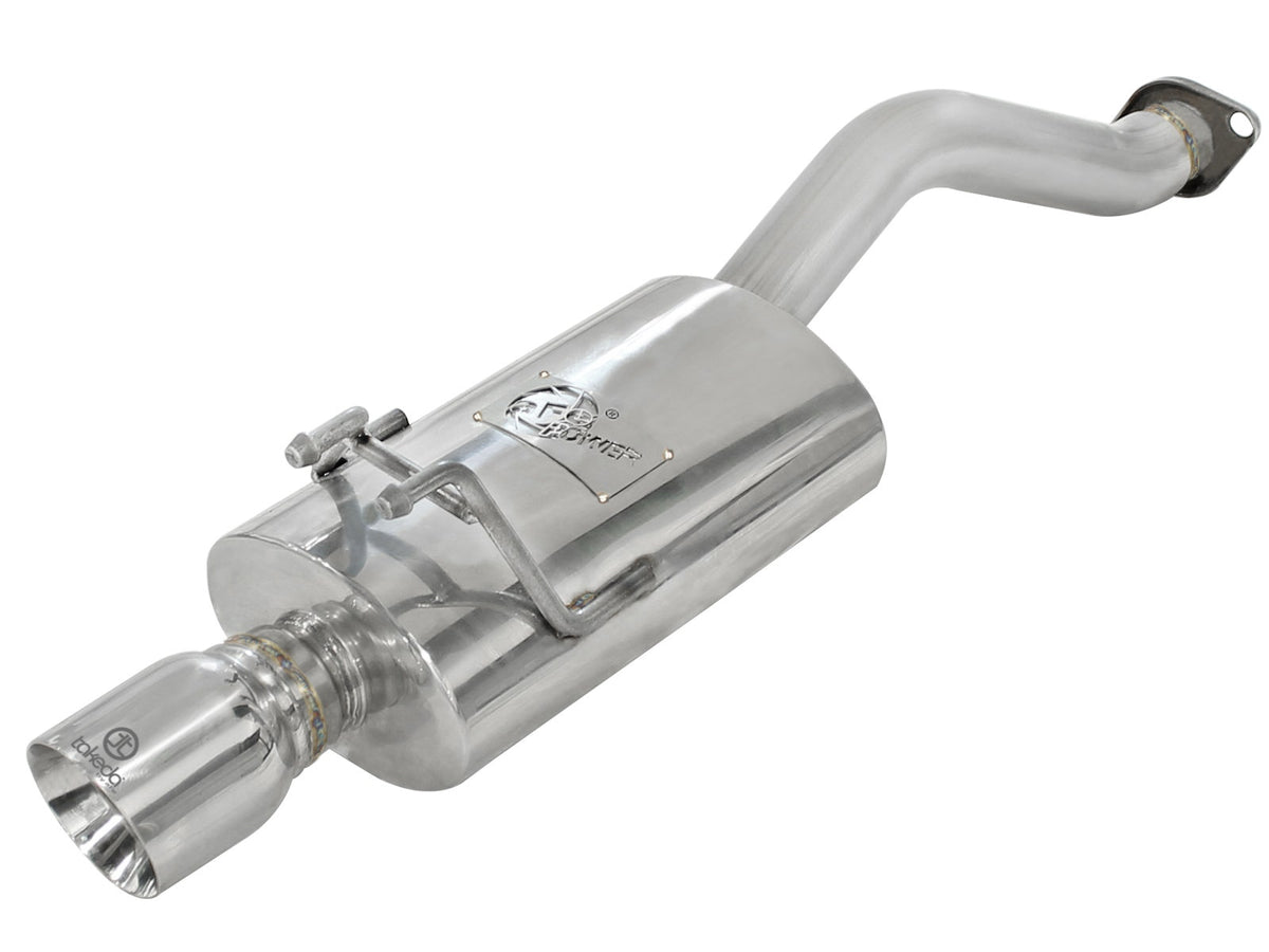 aFe Power Takeda 2-1/2 IN 304 Stainless Steel Axle-Back Exhaust System — Honda Civic Si 06-11 L4-2.0L — 49-36606