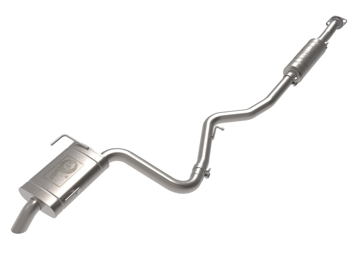 aFe Power Takeda 2-1/2 IN 304 Stainless Steel Cat-Back Hi-Tuck Exhaust System — Subaru Outback 20-26 H4-2.5L — 49-36808