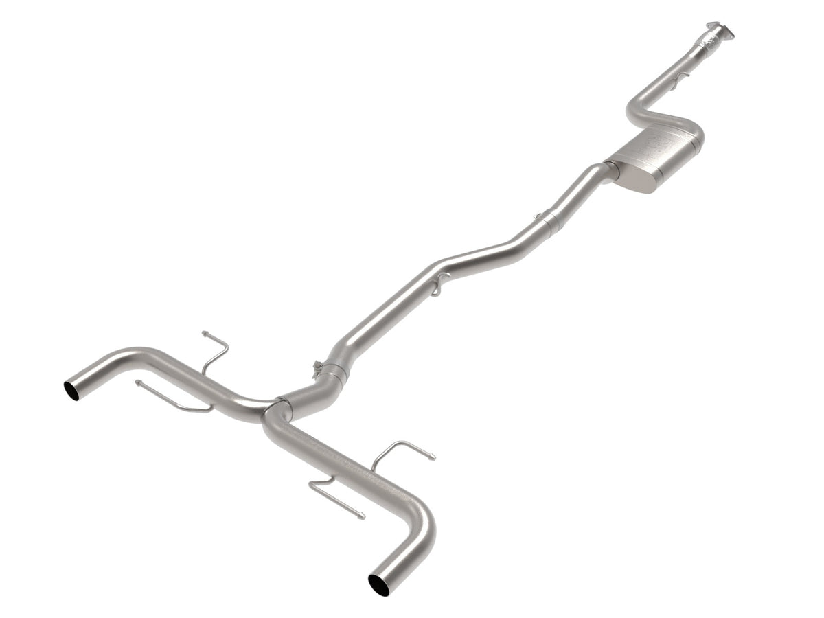 aFe Power MACH Force-Xp 3 IN to 2-1/2 IN 304 Stainless Steel Cat-Back Exhaust System — Alfa Romeo Giulia 17-26 L4-2.0L (t) — 49-36903