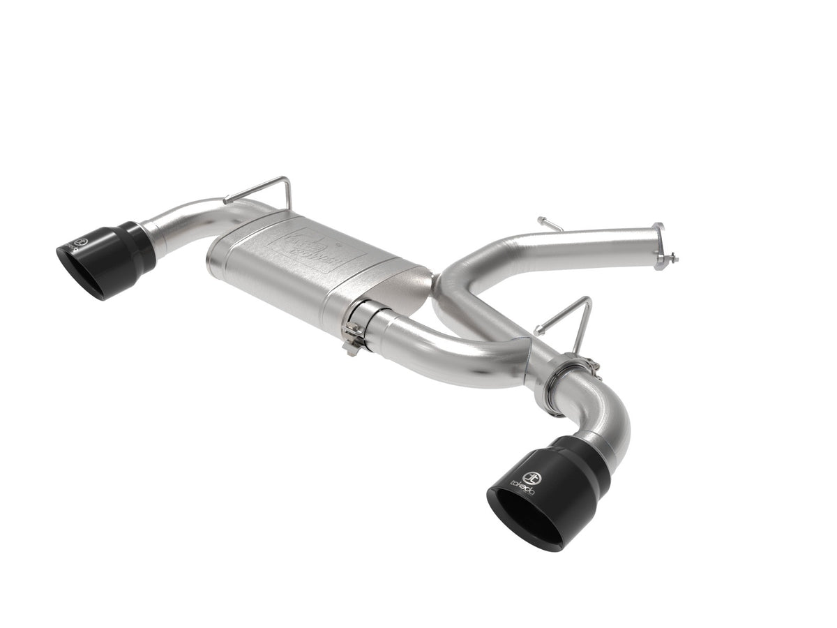 aFe Power Takeda-ST 3 IN 304 Stainless Steel Axle-Back Exhaust System — Hyundai Veloster N 19-20 L4-2.0L (t) — 49-37009-B