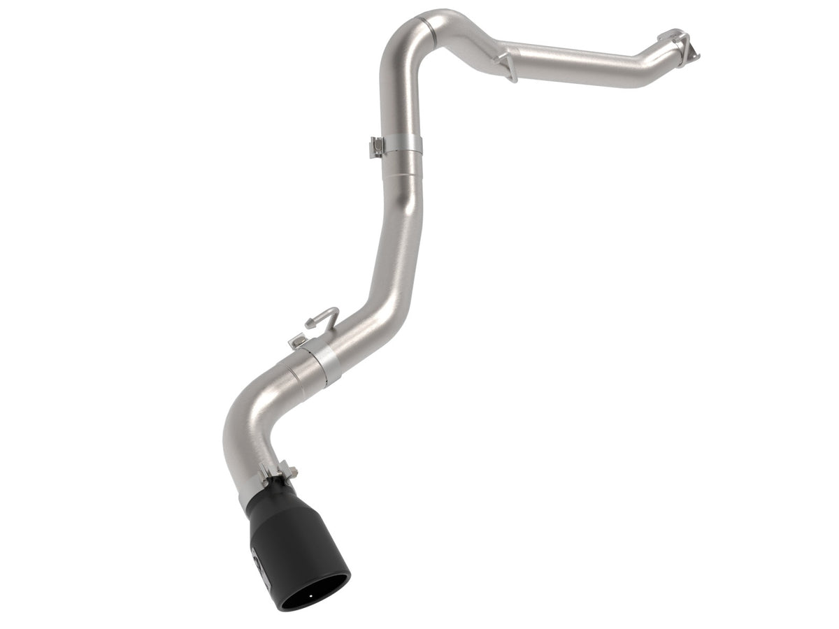 aFe Power Vulcan Series 3 IN 304 Stainless Steel DPF-Back Exhaust w/ Black Tip — Jeep Gladiator (JT) 21-23 V6-3.0L (td) — 49-38093-B