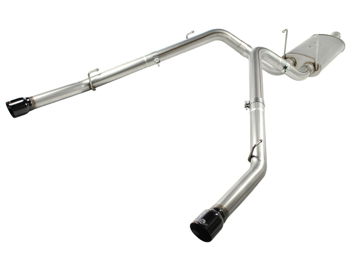 aFe Power MACH Force-Xp 3 IN 409 Stainless Steel Cat-Back Exhaust System — Dodge/RAM 1500 09-18 / RAM 1500 Classic 19-24 V8-5.7L HEMI — 49-42013-B