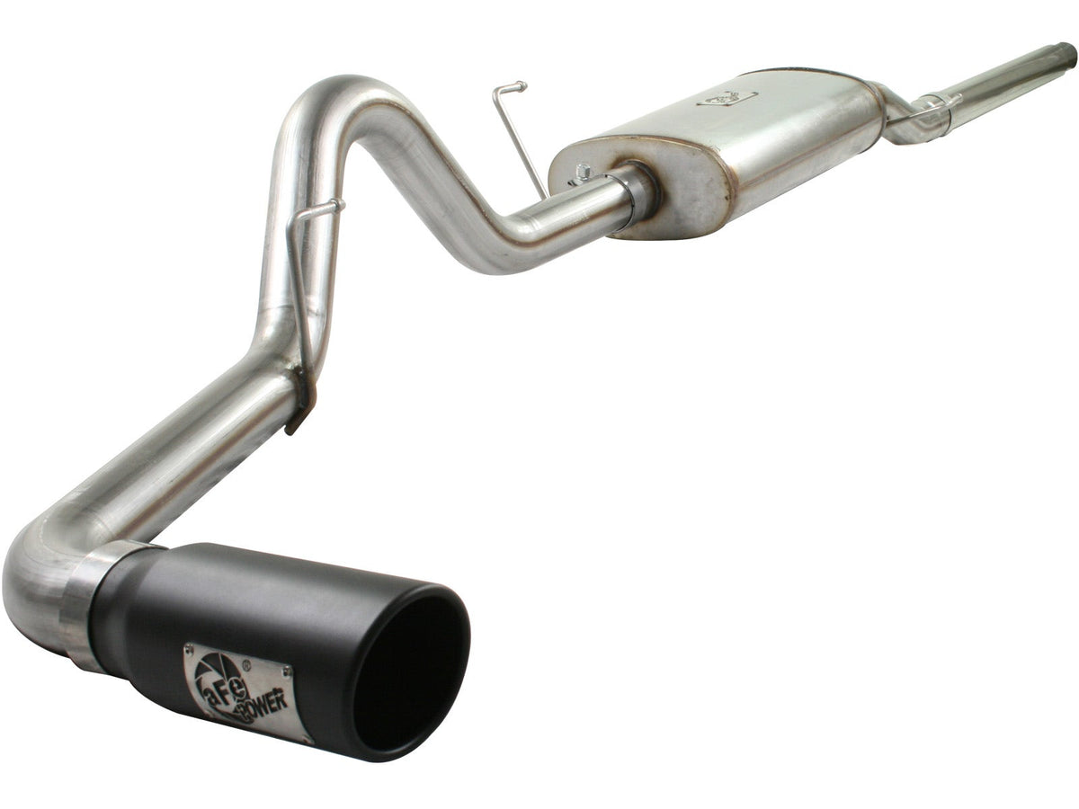 aFe Power MACH Force-Xp 3 IN 409 Stainless Steel Cat-Back Exhaust System — Ford F-150 04-08 V8-4.6/5.4L — 49-43011-B