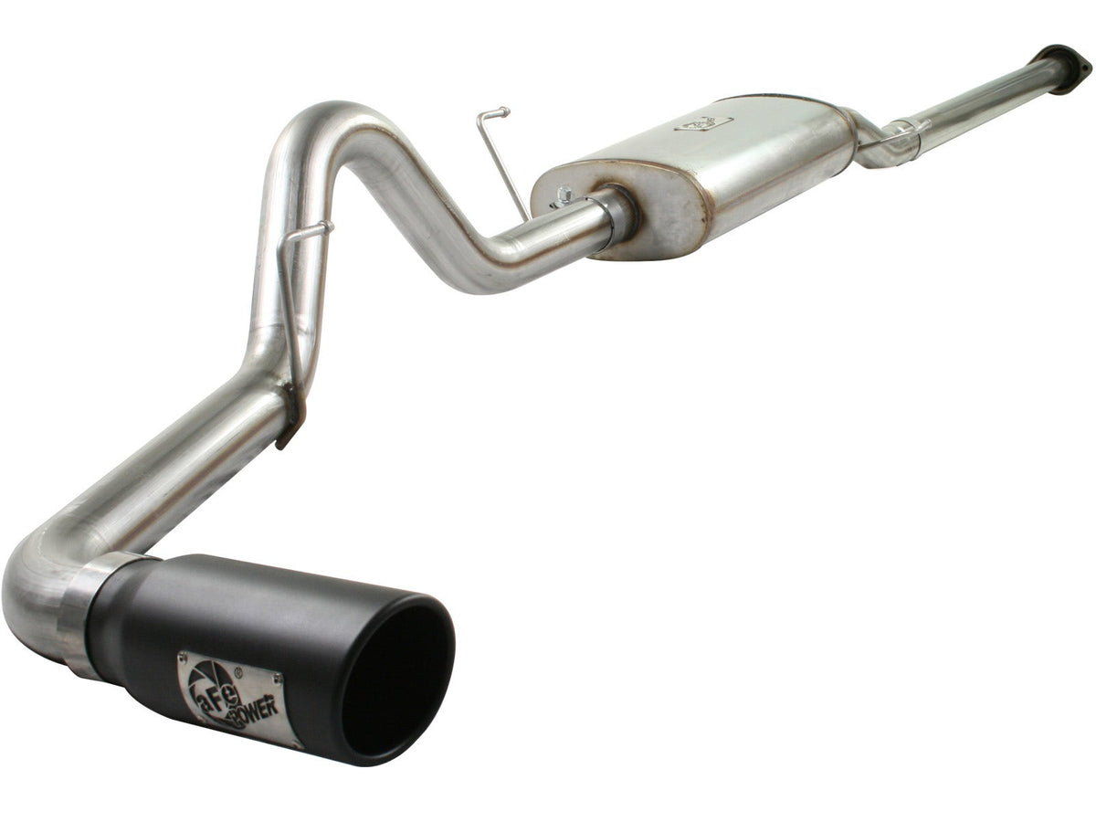 aFe Power MACH Force-Xp 3 IN 409 Stainless Steel Cat-Back Exhaust System — Ford F-150 09-10 V8-4.6/5.4L — 49-43015-B