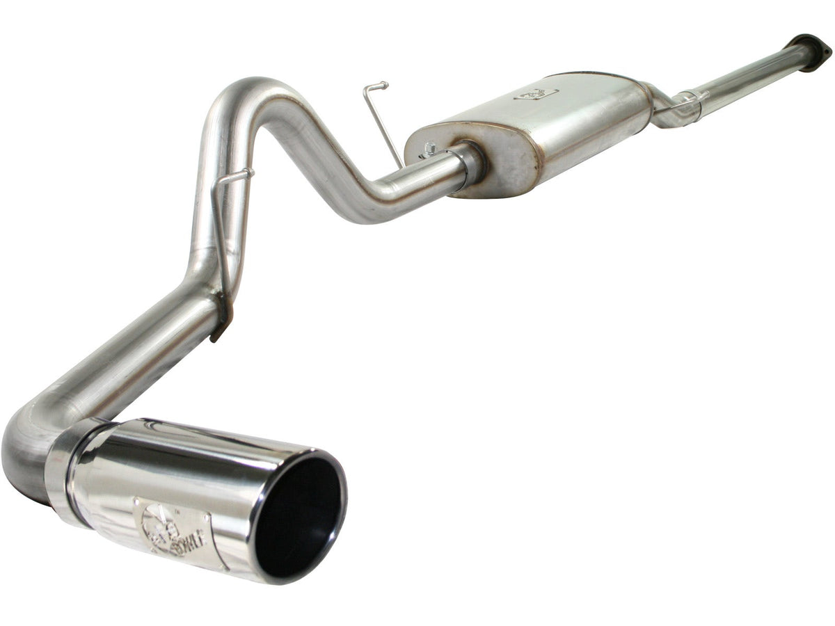 aFe Power MACH Force-Xp 3 IN 409 Stainless Steel Cat-Back Exhaust System — Ford F-150 09-10 V8-4.6/5.4L — 49-43015