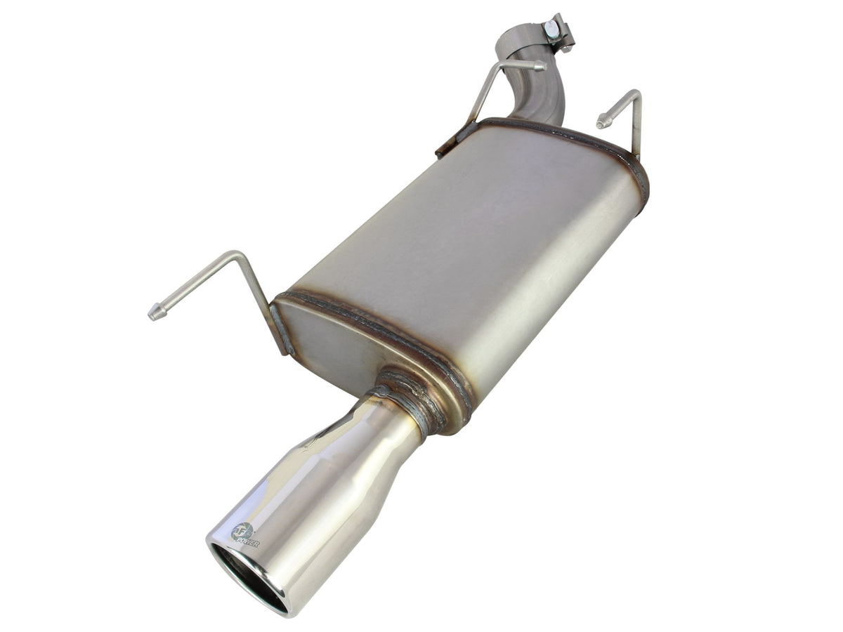 aFe Power MACH Force-Xp 2-1/2 IN 409 Stainless Steel Axle-Back Exhaust System — Ford Mustang 05-09 V6-4.0L — 49-43048