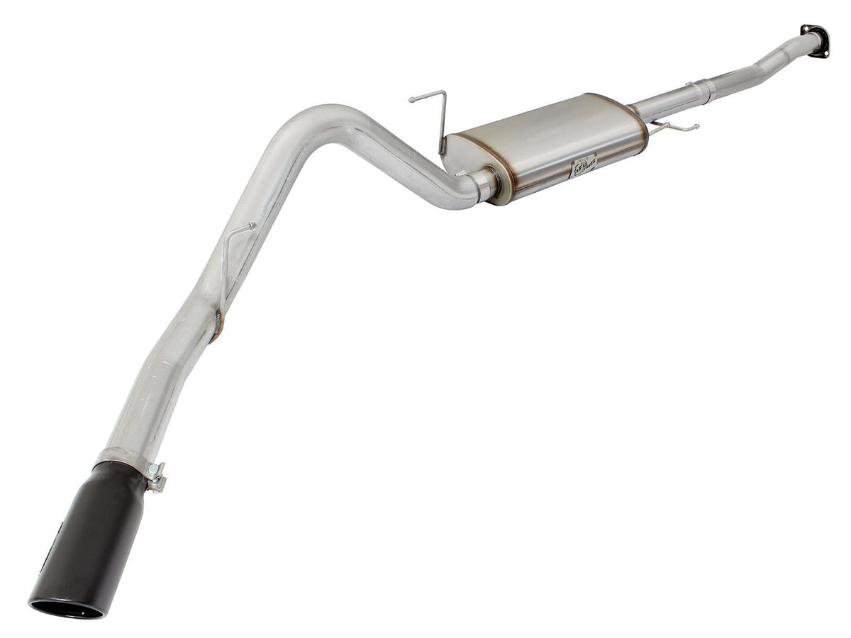 aFe Power MACH Force-Xp 3 IN to 3-1/2 IN 409 Stainless Steel Cat-Back Exhaust System — Ford F-150 15-20 V6-2.7L (tt)/3.5L (tt) — 49-43068-B
