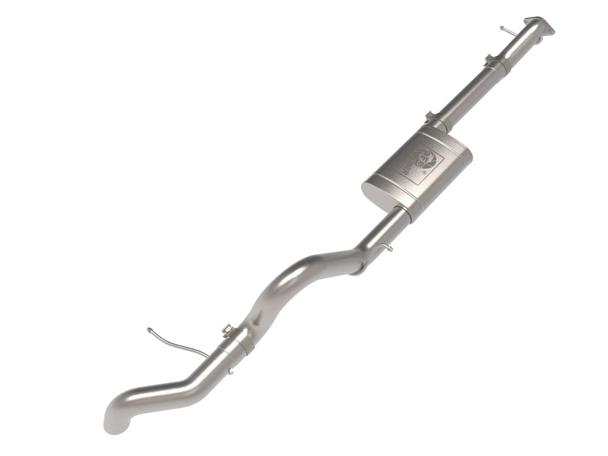 aFe Power Apollo GT Series 3 IN 409 Stainless Steel Cat-Back Hi-Tuck Exhaust System — Ford Bronco 21-26 L4-2.3L (t)/V6-2.7L (tt) — 49-43135