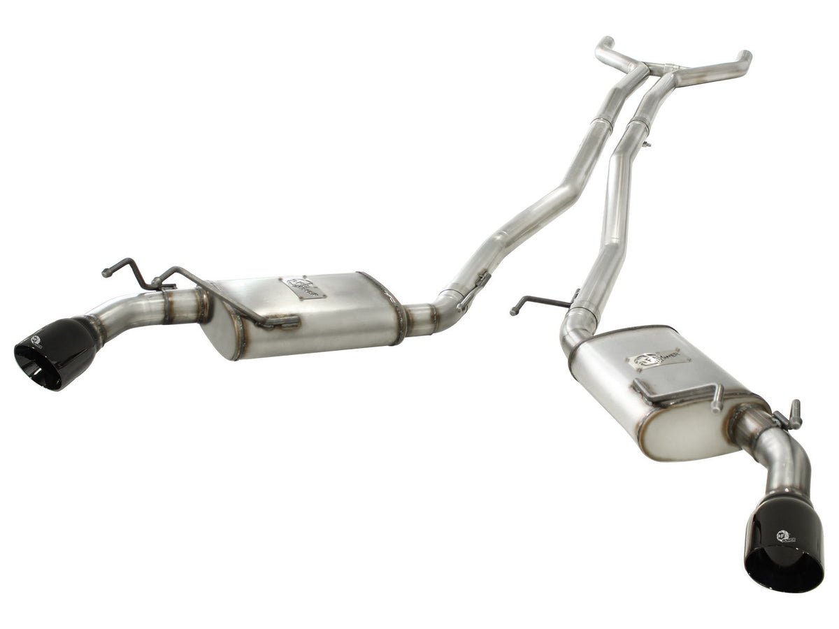 aFe Power MACH Force-Xp 2-1/2 IN 409 Stainless Steel Cat-Back Exhaust System — Chevrolet Camaro 10-13 V6-3.6L — 49-44042-B